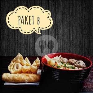 Pangsit Telur menu Bakso Malang Ambigue, Imogiri Barat