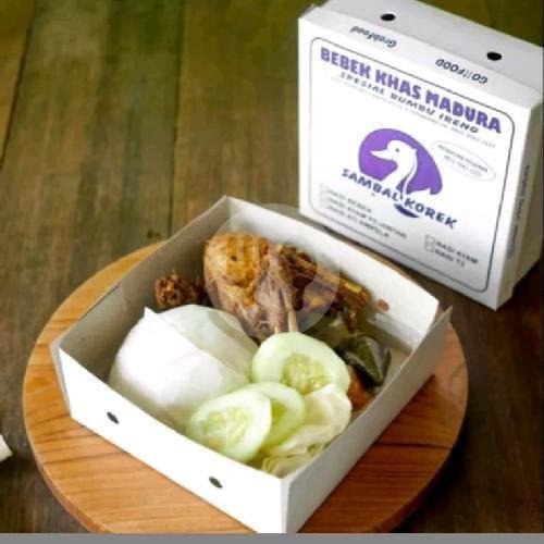 Box Nasi Ayam menu Bebek Khas Madura, Kedungmundu