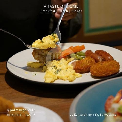 Scramble Egg menu Palm Sugar Cafe, Banyuwangi