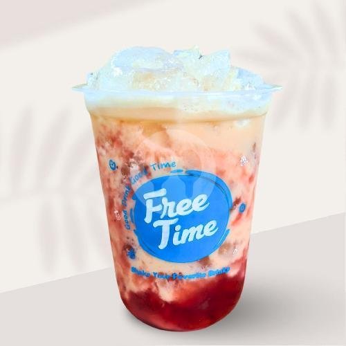 Mango Rainbow Jelly (XL) menu FREE TIME, Ngadiluwih