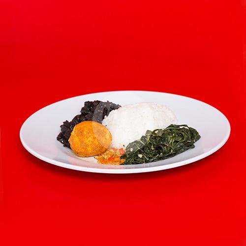 Nasi Daun Ayam Bumbu Rujak menu Walking Drums