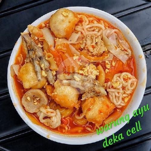 Seblak 5 Toping menu Warung Seblak Ayu, Deka Cell