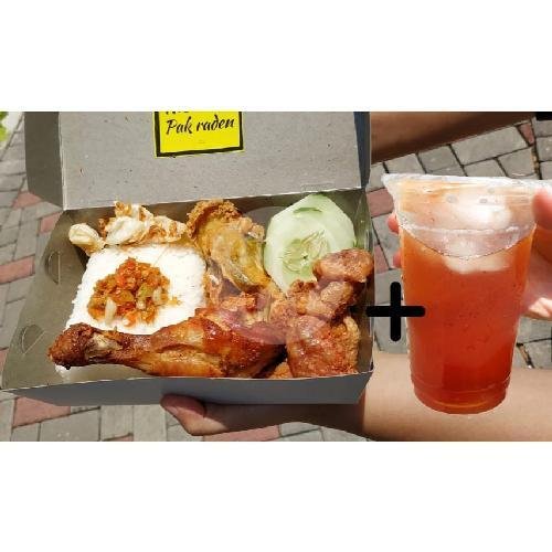 Sate Kulit Pak Raden menu Nasi Kulit Pak Raden, Blimbing