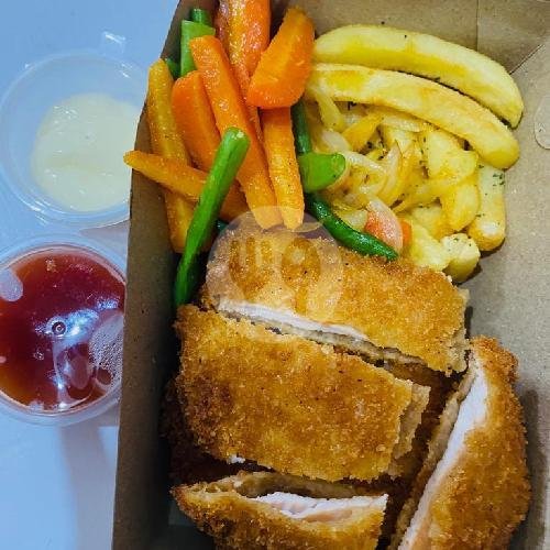 Chicken Katsu Sambal Matah menu Ricebowl Rabiza