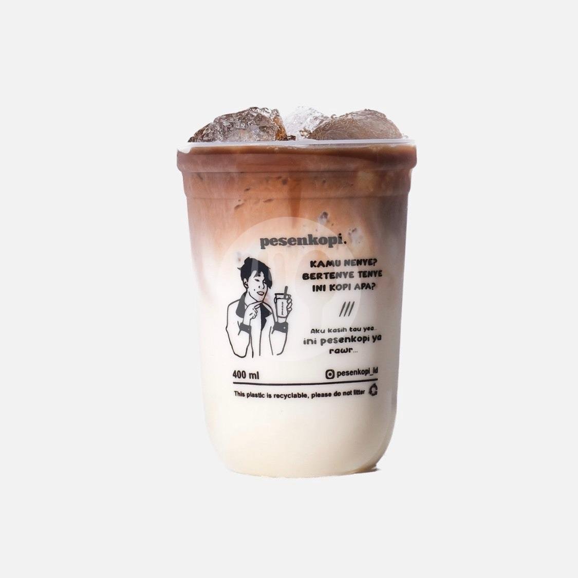 Ice Americano Cinnamon menu Pesenkopi, Sukun