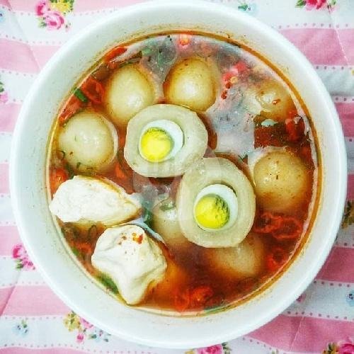 Cilok Pati/ Cilok Kukus Saos Pedas Kacang menu Cilok Borneo Special, Tentara Pelajar