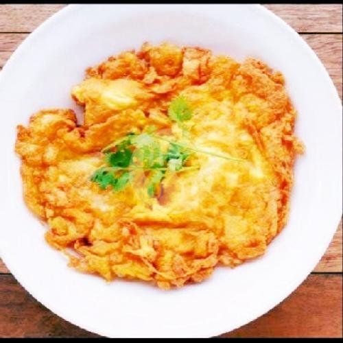 Nasi Telor Penyet+Krupuk menu Penyetan Mas Har 2, Ringin Raya