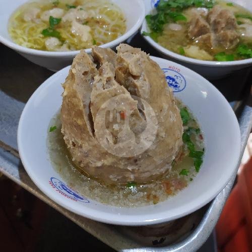 Es Teh menu Bakso Jumbo Diier, Tlogosari