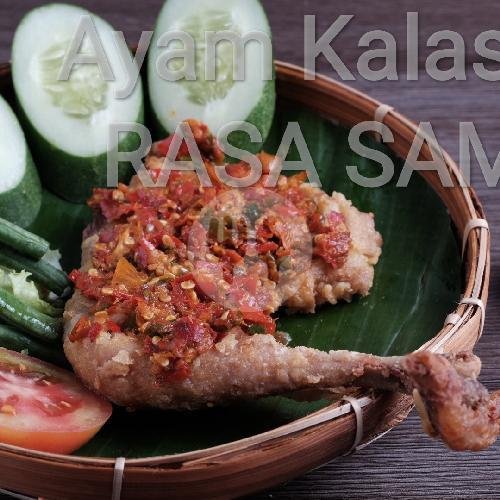 Paha Geprek Kalasan (Jantan) menu Ayam Goreng Rasa Sama, Tlogosari