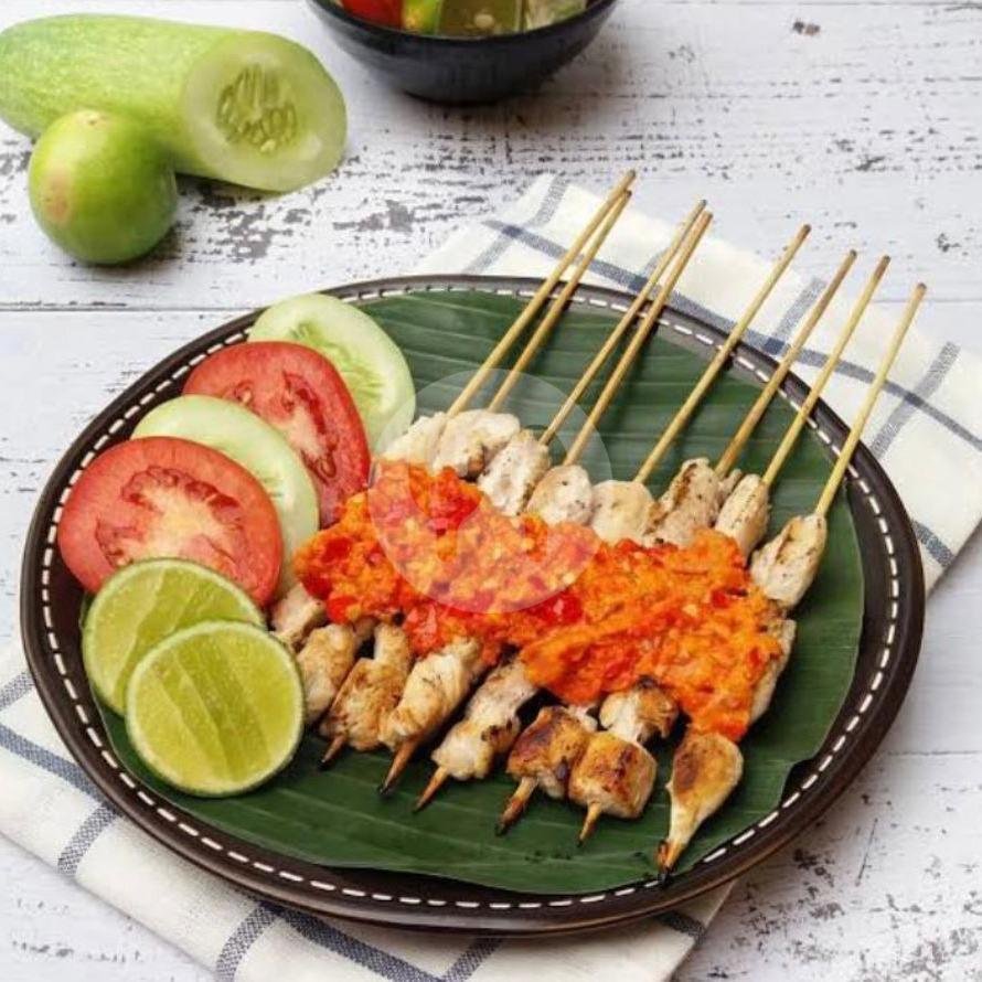 Thaichan Daging 10 Tsk menu Sate Taichan Bang Osin, Senayan