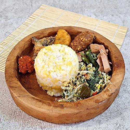 Paket Urip 1 Mie Suropati Thai Tea menu Kedai Mbok Urip, Klojen