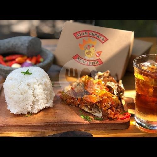 Nasi Ayam Geprek Sambel Goang menu Ayam Geprek Neng Tata, Cidadap
