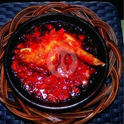 Gami Ayam Crispy Mozarella menu Dapoer Femysta ( Seblak Prasmanan ), Rancasari