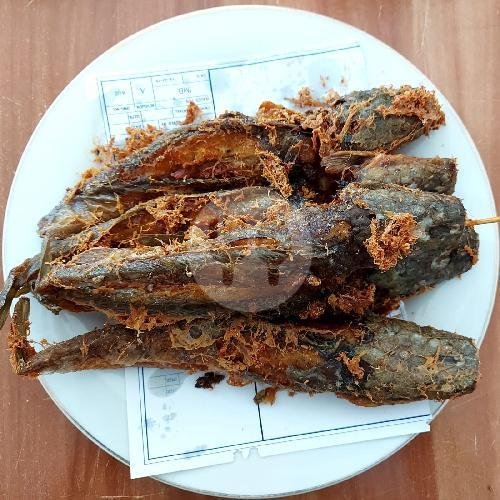 Sate Usus Ampela Ati Goreng menu Warteg Setia Jaya, Karbela