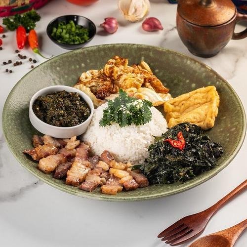 Sei Shortplate Sambal Luat Mamtua + Nasi menu Sei Mamtuaku, Klojen