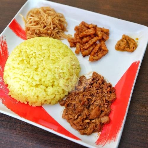 Sushi Naskun Tuna Keju + Minuman menu Nasi Kuning Ternate Yaya, Tembalang