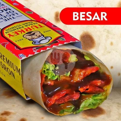 Kebab Mayo & Cheese (Besar) menu Kebab Turkey Baba Yusron, Martadinata