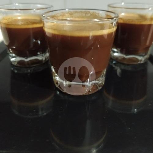 ES KOPI SUSU GULA AREN 1 Liter menu Bubur Ayam Ceker Sukabumi, Pondok Kelapa