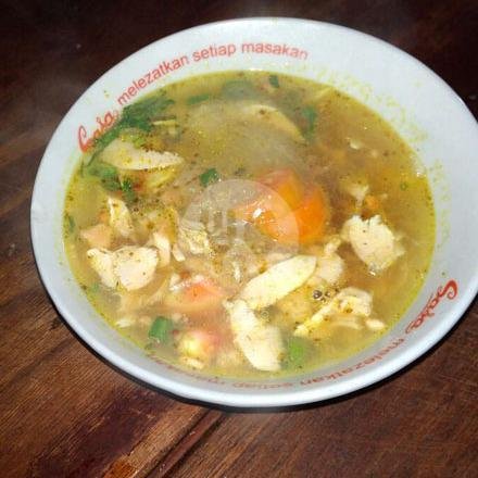 Soto Ayam Ranjau menu Sate Madura Bang Rohim, Koja