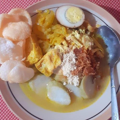 Lontong sayur cap gomeh menu bubur ayam & lontong sayur 77 pelem