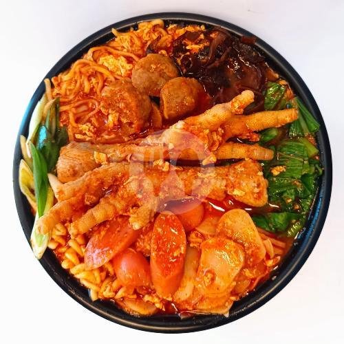 Seblak Seafood Jumbo Lengkap ( Kuah Ori / Manis ) Lv.1,2,3,4,5 menu Seblak Sawit