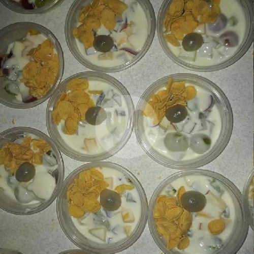 Salad Buah Keju 320ml menu Alula Salad