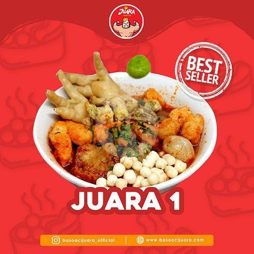 Paket Juara 1 menu Baso Aci Juara, Kalikepiting