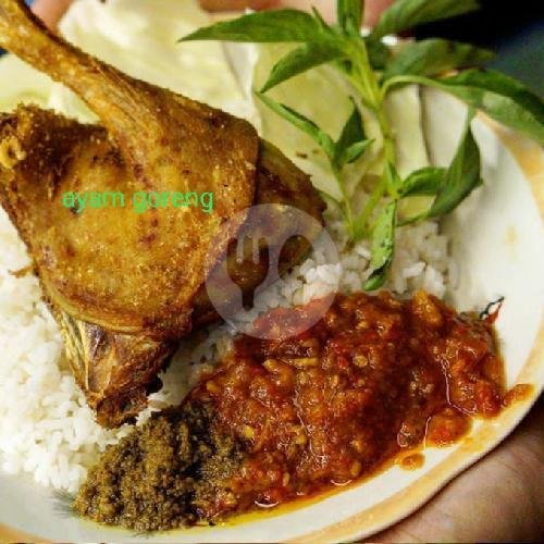 Ayam Goreng menu Bebek Goreng Utama, Ngasem