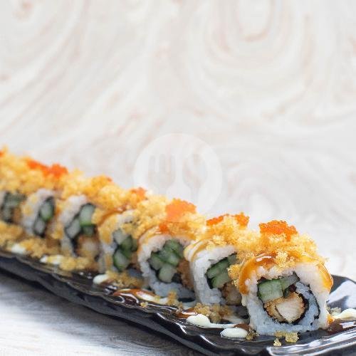 Kani Mentai Roll (8pcs) menu Benjiro Sushi, Banyumanik