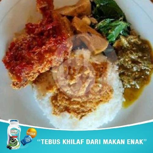 Tebus Khilaf Nasi Dengdeng Balado + Benecol menu RM Padang, Kiambang Raya