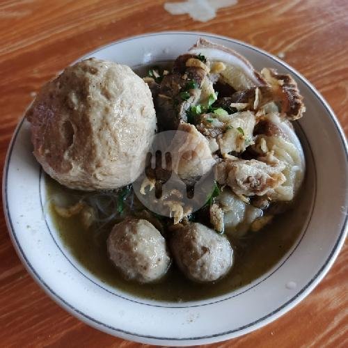 Mie Baso Isi+Tetelan menu Baso Portal Mas Kumis, Cimahi