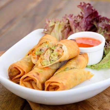 Ayam Goreng Tulang Lunak Rica Rica + Nasi + Lalap + Sambal - PROMO menu RM. Cikole Ayam Tulang Lunak, Sukabumi