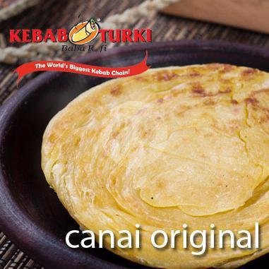 Canai Original menu Kebab Turki Baba Rafi, Lippo Plaza Jember