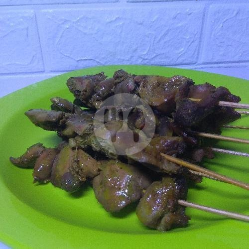 Sate Telur Puyuh menu Soto Pak Zaenal Barokah, Warungboto Umbulharjo