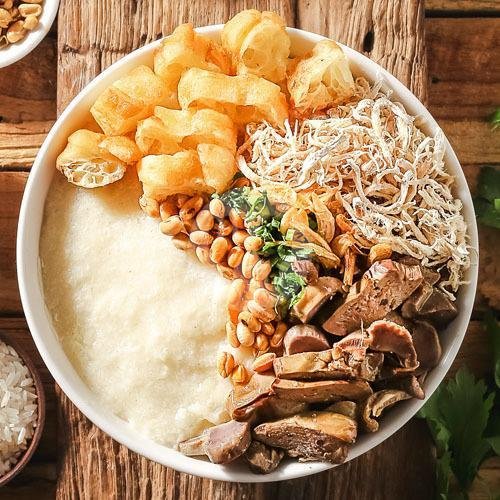 Bubur Komplit menu Bubur Ayam Mang H Oyo, Arcamanik