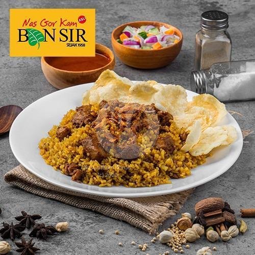 Nasi Goreng Ayam Jumbo menu Nasi Goreng Kambing Kebon Sirih 1958, Kebon Sirih Barat