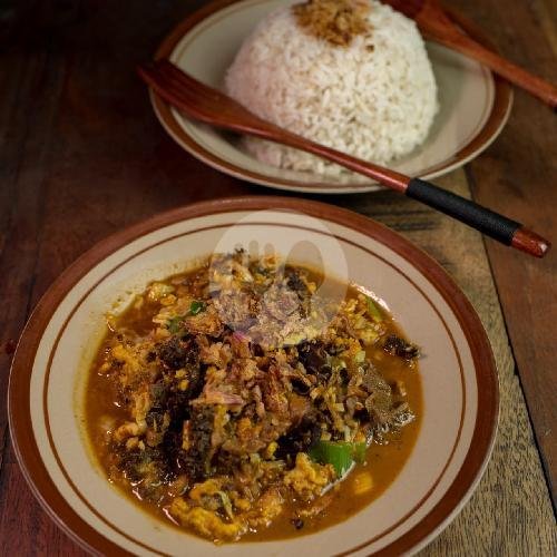 Gongso Babat Iso + Nasi menu Nasi Goreng Spesial Babat Iso Kang Gudel, Tantular