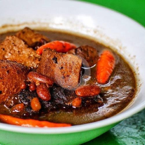 Brongkos Telur Tanpa Nasi menu Spesial Brongkos dan Es Teller, Sukonandi