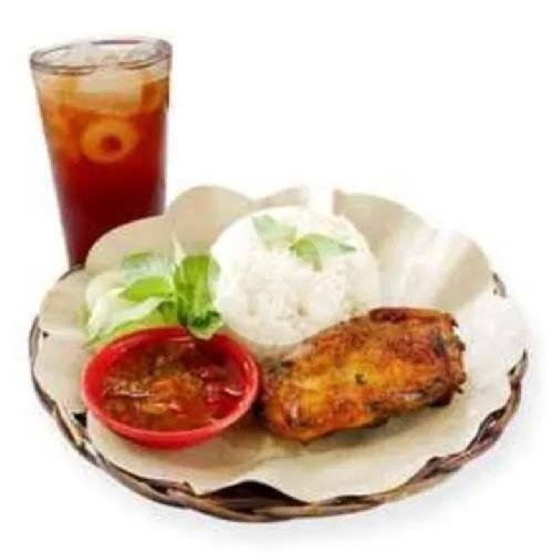 Nasi Ayam Geprek/ Crispy menu Nasi Pecel Madiun, Sambel Mbok Silah, Merjosari