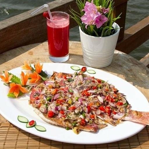 Soup Kerapu Macan menu Ikan Bakar Teras Koering Live Seafood