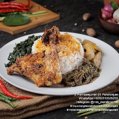 Nasi Dendeng menu RM Murah Meriah 'Masakan Padang', Kraton Lor