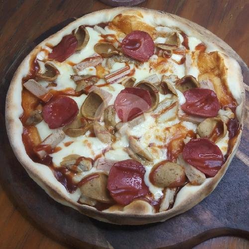 MEATLOVER (Regular 27cm) menu Pizza Js, Jelambar