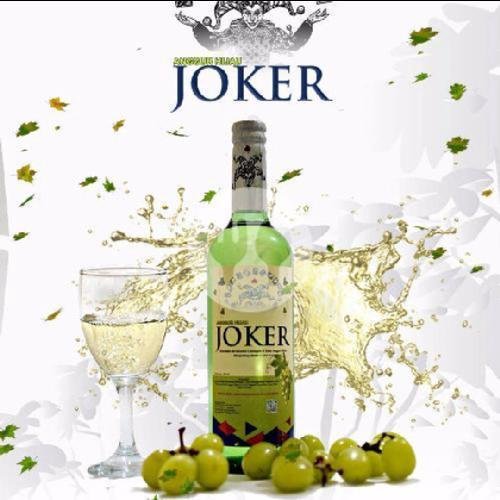 [21+] Anggur Hijau Joker 600 Ml + Free Kacang menu Arga Bintang Beer Anggur Kawa N Soju, Terusan Buah Batu