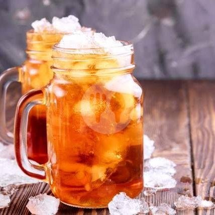 Teh Jumbo Cup menu Seblak Kamlentusan, Baturan Fajar Indah