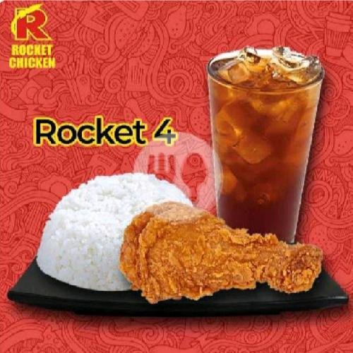 Rocket 6 menu Rocket chicken Nusukan, Jl. Kapten Piere Ten