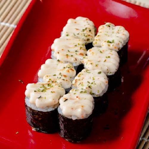 Cheese Floss Spicy Roll 8 Pcs menu Sushi Pinggiran