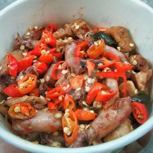 Telor Asin menu Liwetan Azka, Rawa Badak Utara