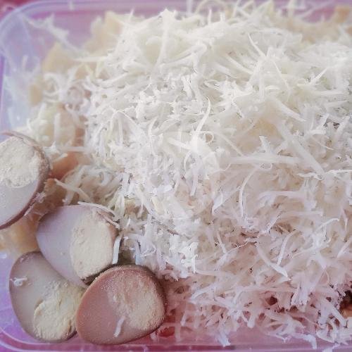 Bubur Ayam + Telur Rebus Ayam Kampung menu Bubur Ayam Yks Pak Edi, Dukuh Kupang Barat Warkop 27