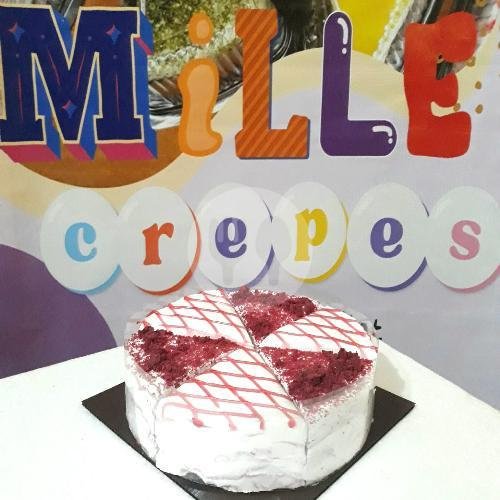 Mille Crepes Red Velvet (Slice) menu JCC Corner, Uranus
