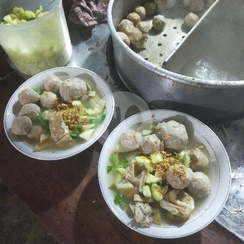 Bakso Exstra Jeroan menu Bakso Mas Edy, Candi Penataran